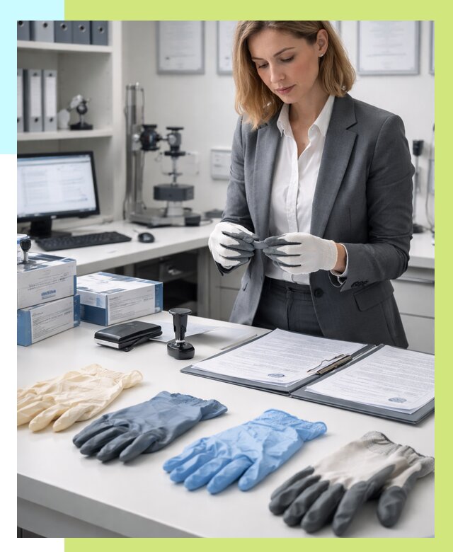 Сертификация перчаток в Саянске от 8648 р. | Алешин-Сск