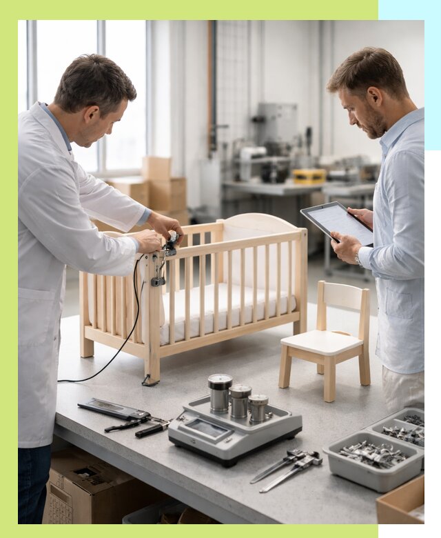 Сертификация детской мебели и проверка безопасности в Саянске