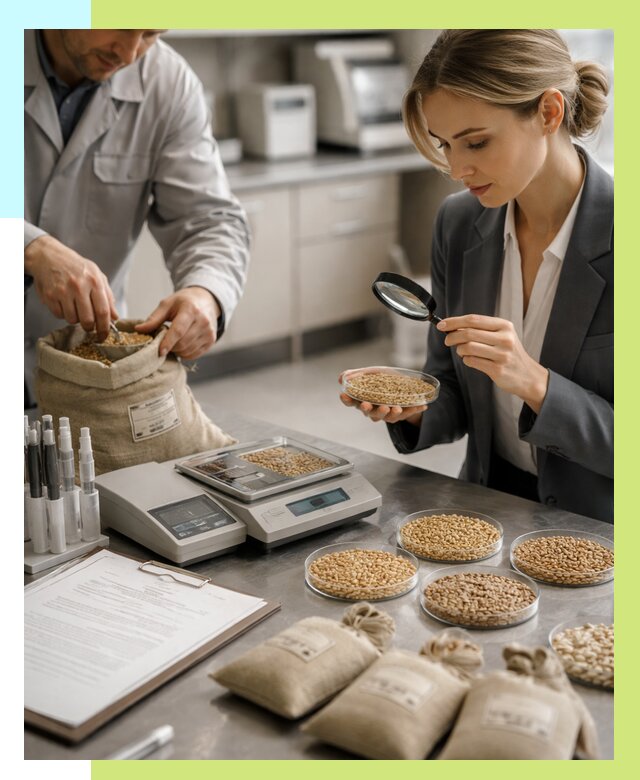 Сертификация зерна в Саянске по цене от 15261 р. | Алешин-Сск