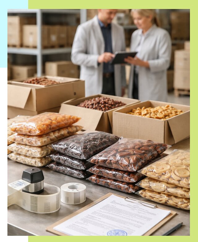 Сертификация сухофруктов в Саянске от 12209 р. | Алешин-Сск под ключ