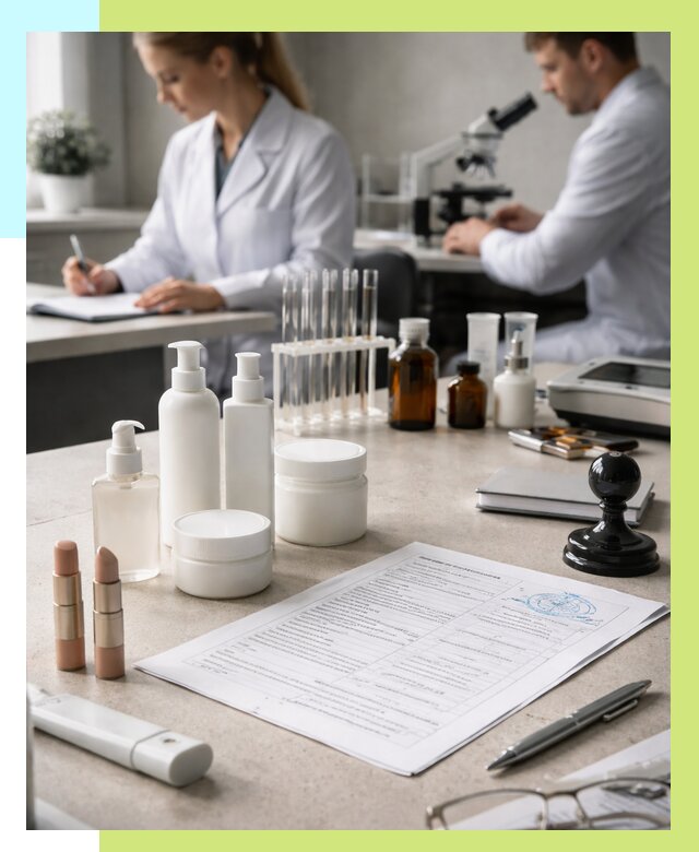 Сертификация косметики в Саянске от 20348 р. - Алешин-Сск