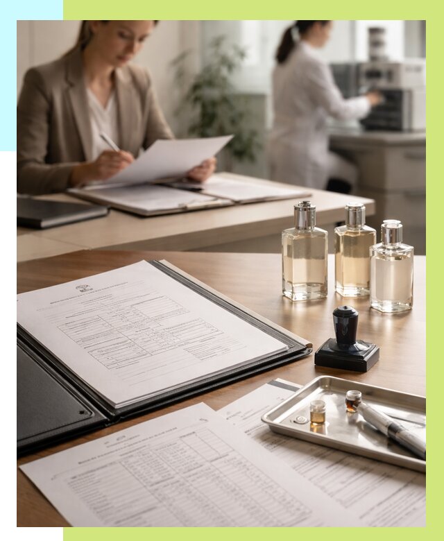 Сертификация парфюмерии в Саянске от 15261 р. | Алешин-Сск