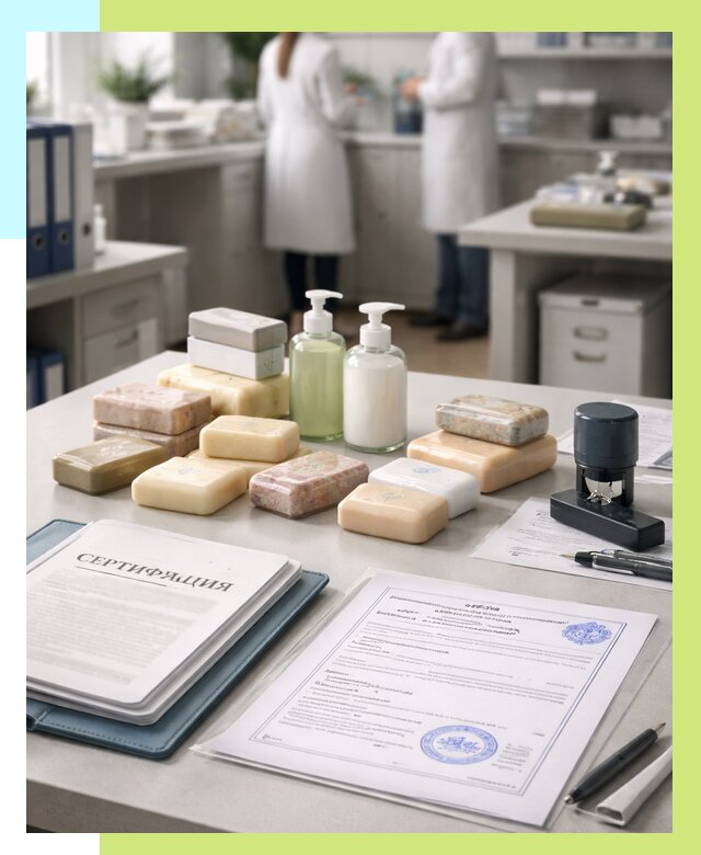 Сертификация мыла и сертификат на мыло в Саянске от 12209 | Алешин-Сск