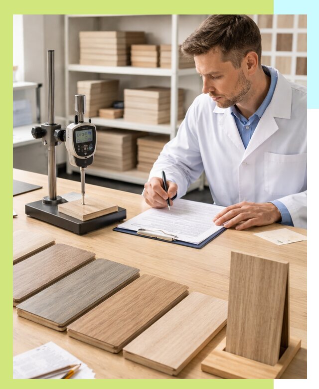 Сертификация ламината с испытаниями и оформлением документов в Саянске