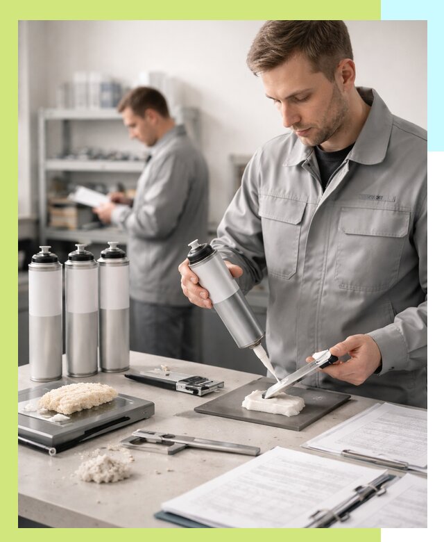 Сертификация монтажной пены и соответствие стандартам в Саянске