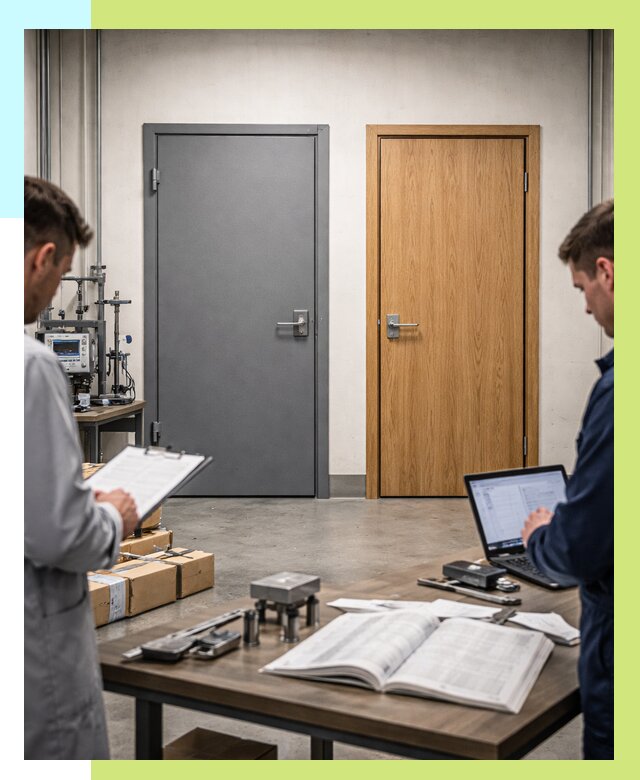 Сертификация дверей в Саянске от 8139 р. под ключ | Алешин-Сск