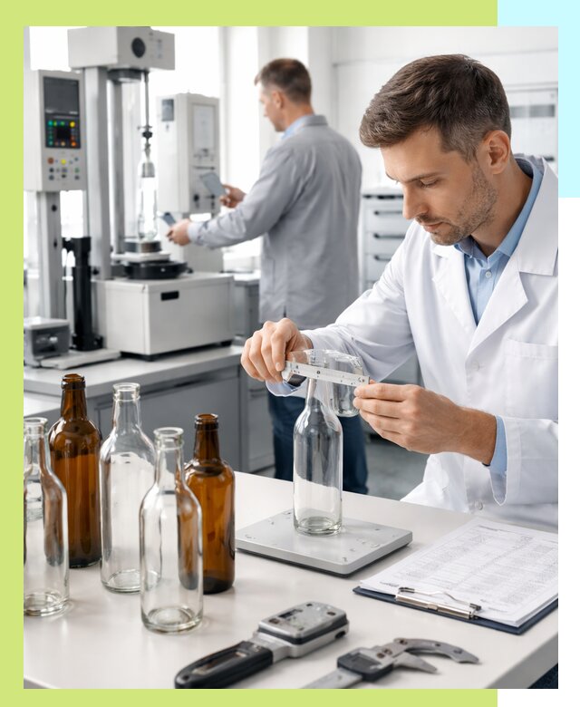 Сертификация стеклянных бутылок и сопутствующей упаковки в Саянске