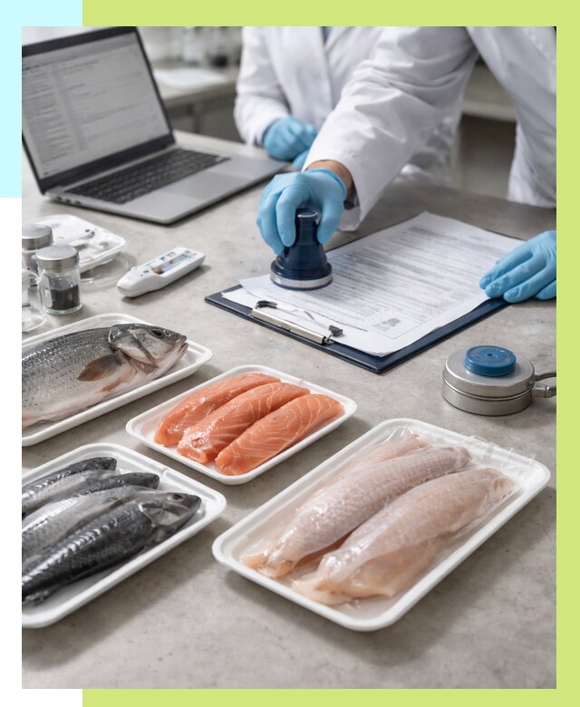 Сертификация рыбы и сертификат в Саянске от 15261 р. | Алешин-Сск