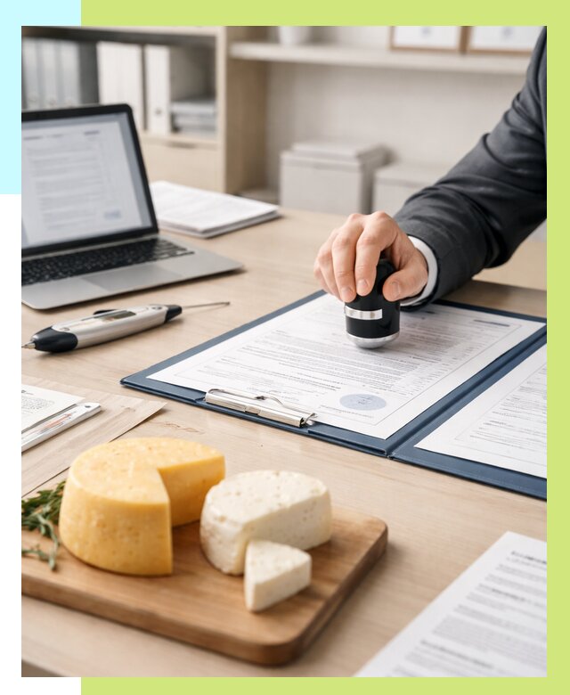 Сертификация сыров в Саянске от 15261 р | Сертификат на сыр Алешин-Сск