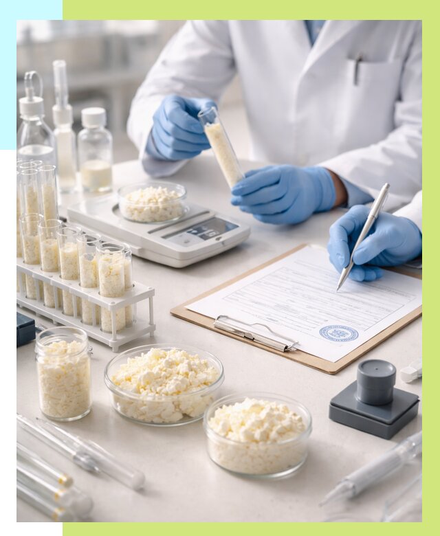 Сертификация творога в Саянске от 12209 р. под ключ | Алешин-Сск