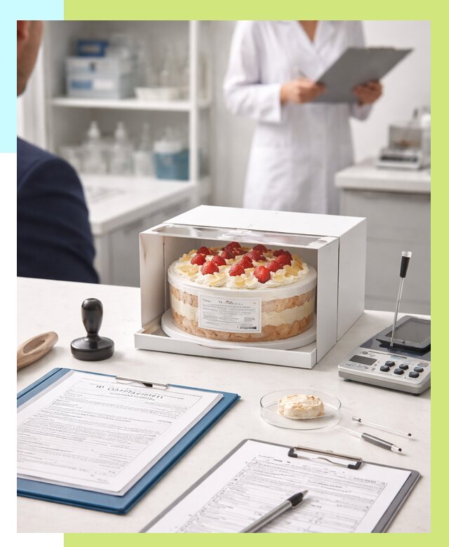 Сертификация тортов в Саянске от 9157 р. заказать | Алешин-Сск