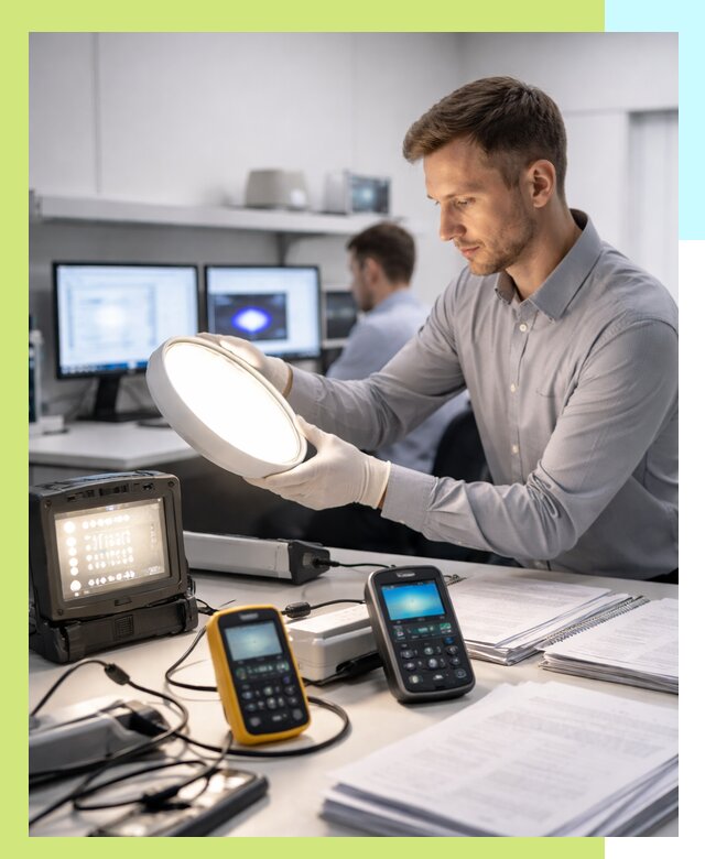 Сертификация светильников в Саянске: испытания и оформление