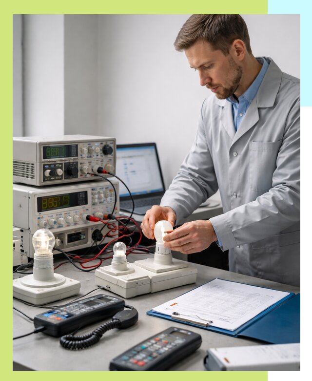 Сертификация ламп и светильников в Саянске по нормативам