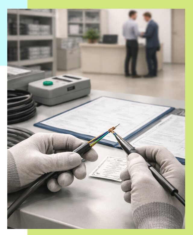 Сертификация провода в Саянске от 18313 р. в Алешин-Сск