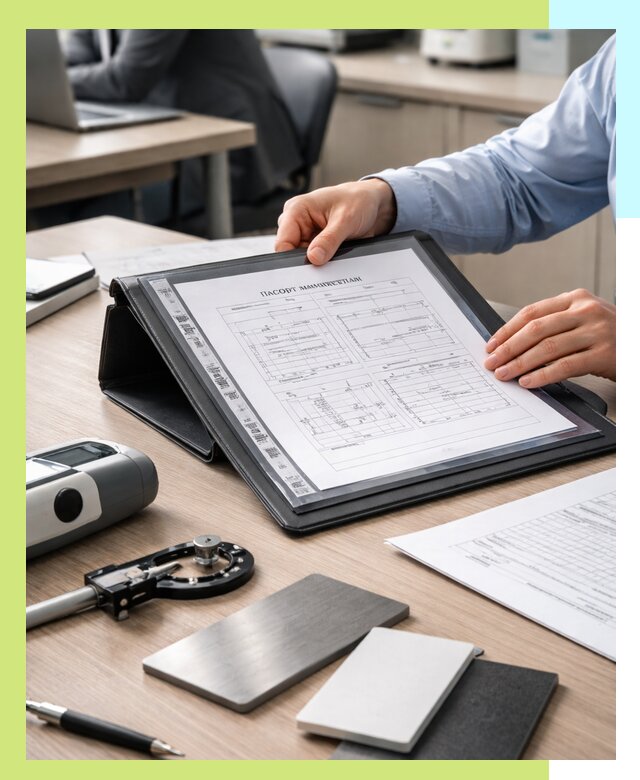 Оформление паспорта материала для продукции в Саянске