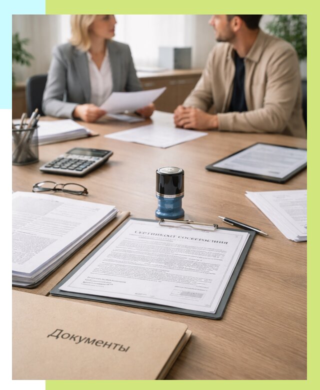 Сертификат соответствия на продукцию в Саянске от 15261 р.|Алешин-Сск