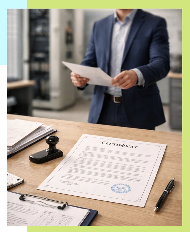 Сертификат на оборудование в Саянске от 15261 р. | Алешин-Сск