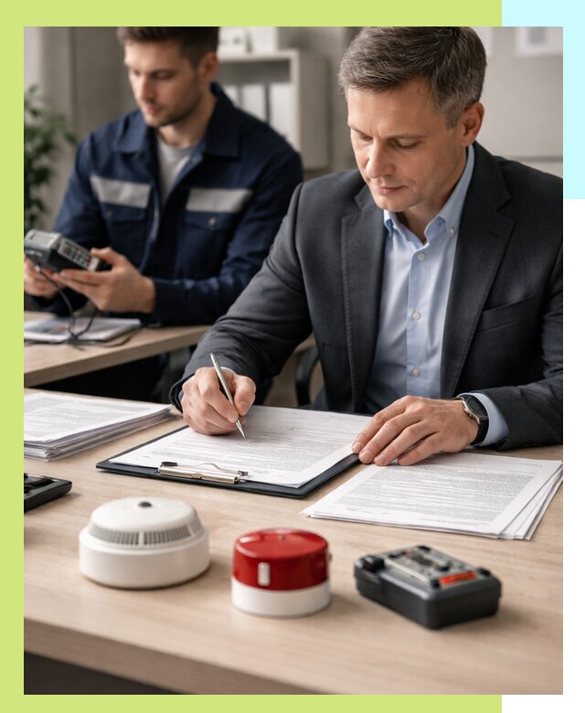 Получение добровольного пожарного сертификата в Саянске