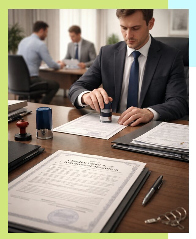 Оформление свидетельства о государственной регистрации в Саянске