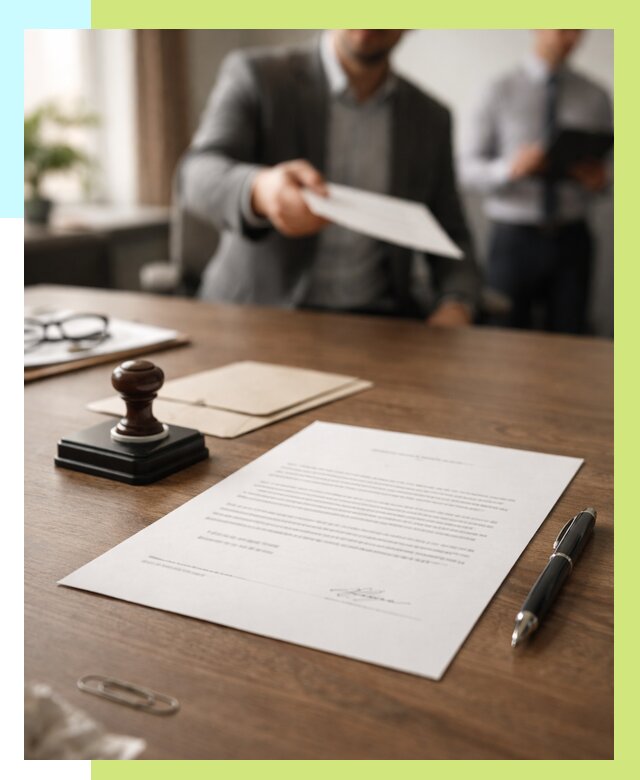 Отказное письмо по сертификации в Саянске от 3561 р. | Алешин-Сск