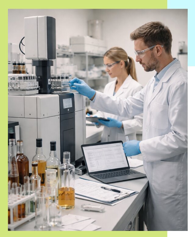 Выдача заключения о спиртосодержании продукции в Саянске