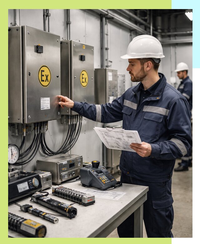 Сертификат взрывозащиты промышленного оборудования в Саянске