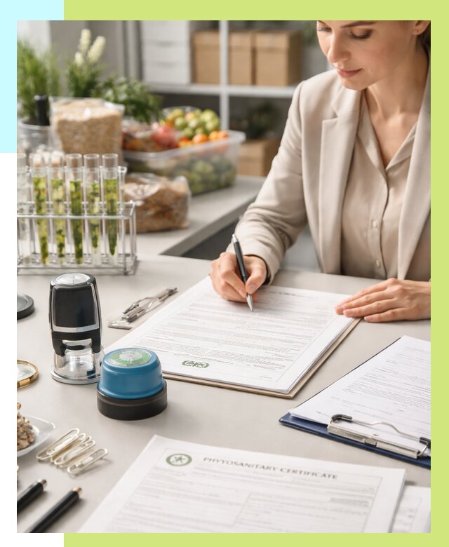 Фитосанитарный сертификат оформить в Саянске от 4578 р. | Алешин-Сск