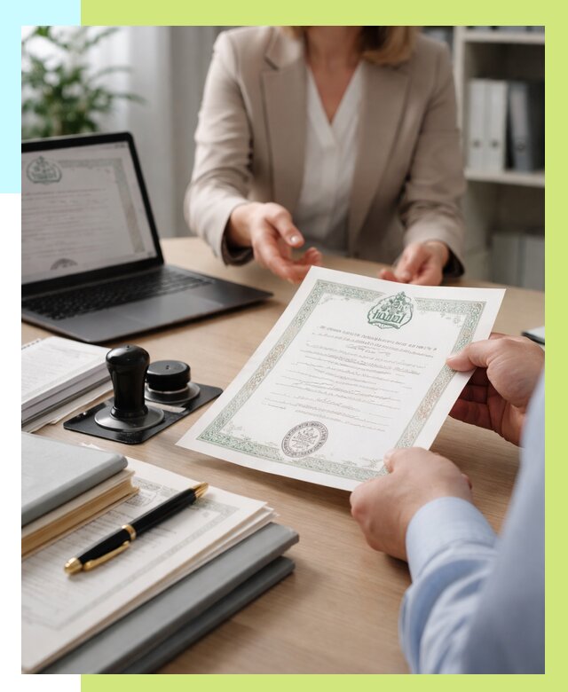 Халяль сертификат в Саянске, получить от 15261 р. | Алешин-Сск