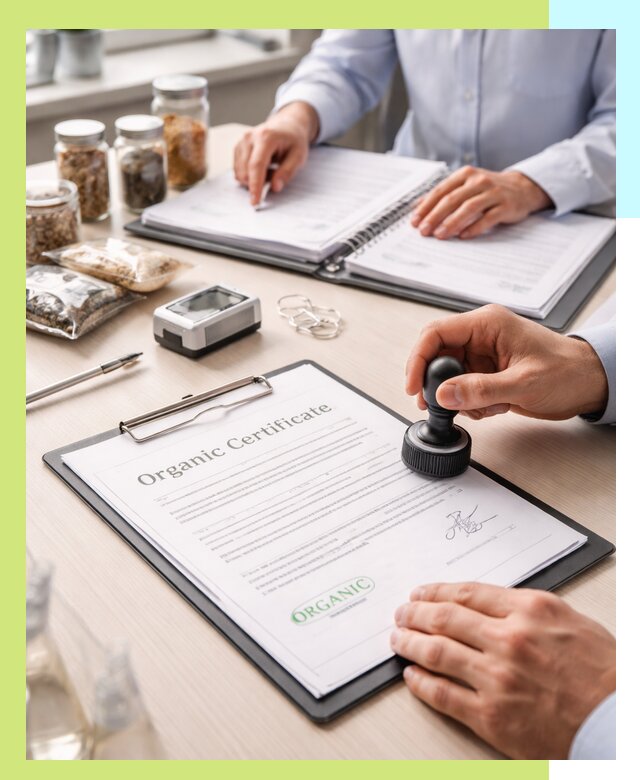 Получение органик сертификата для продукции в Саянске