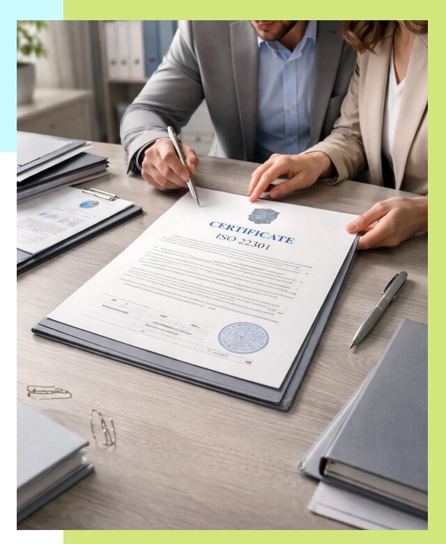 Сертификат ISO 22301 в Саянске от 45783 р. | Алешин-Сск срочно