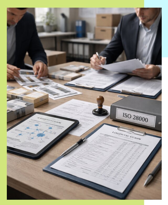 Получение сертификата ISO 28000 по безопасности цепи поставок в Саянске