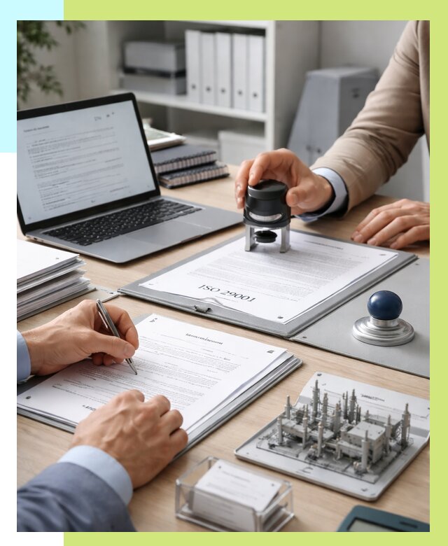 Сертификат ISO 29001 в Саянске под ключ от 76305 р. | Алешин-Сск