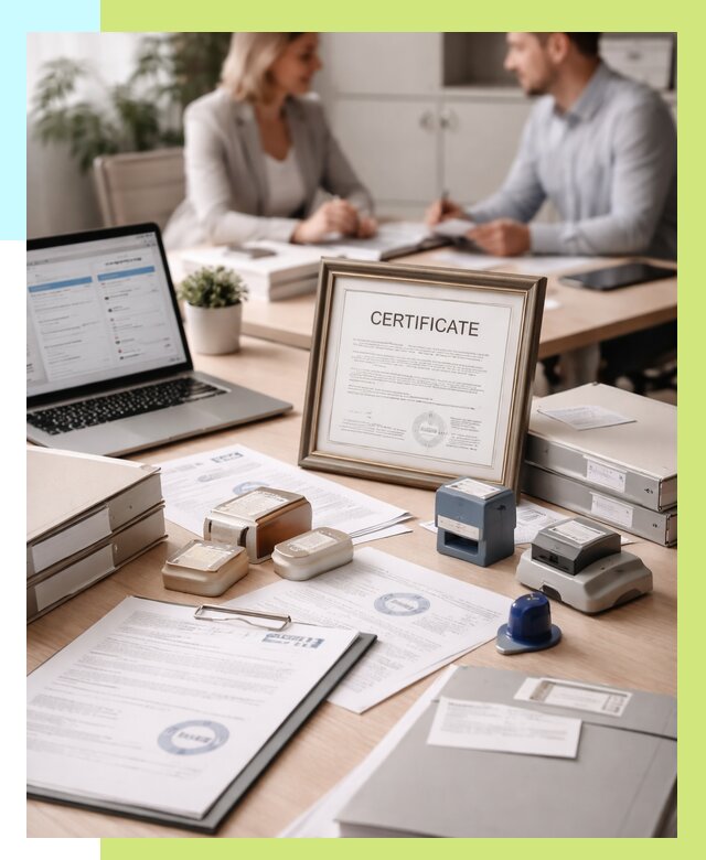 Сертификация компании в Саянске от 45783 р. | Алешин-Сск — заказ